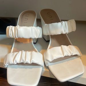 White heels, great condition!